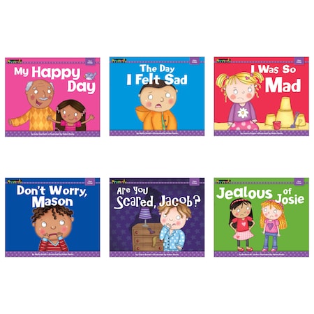 Newmark Learning MySELF Reader, I Have Feelings, Small Book, Set of 6 NL2269